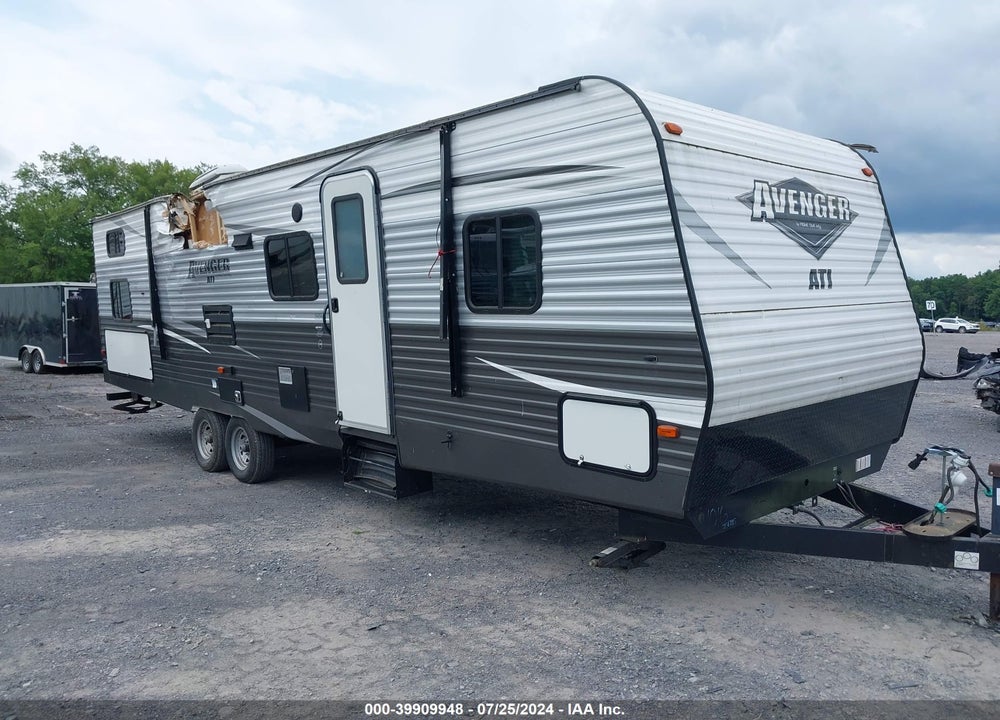 2019 AVENGER TRAVEL TRAILER VIN: 5ZT2AVSB6KB921016