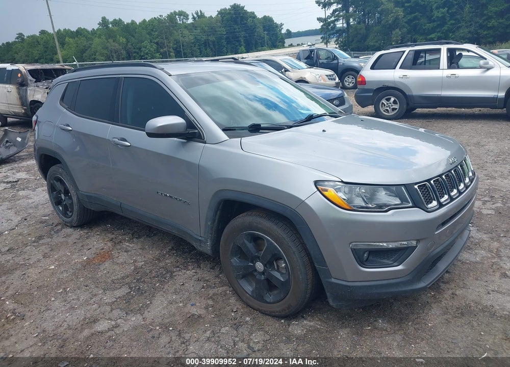2018 JEEP COMPASS LATITUDE FWD VIN: 3C4NJCBB8JT233731