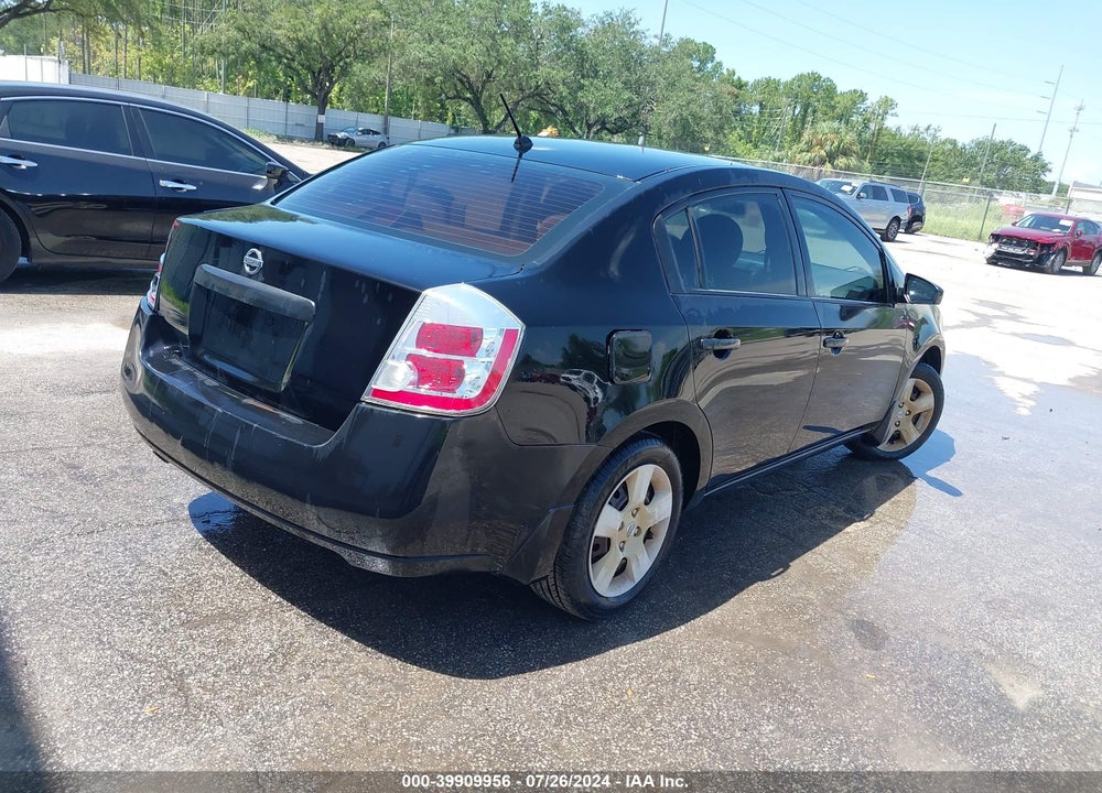 2008 NISSAN SENTRA 2.0 S VIN: 3N1AB61E78L714589