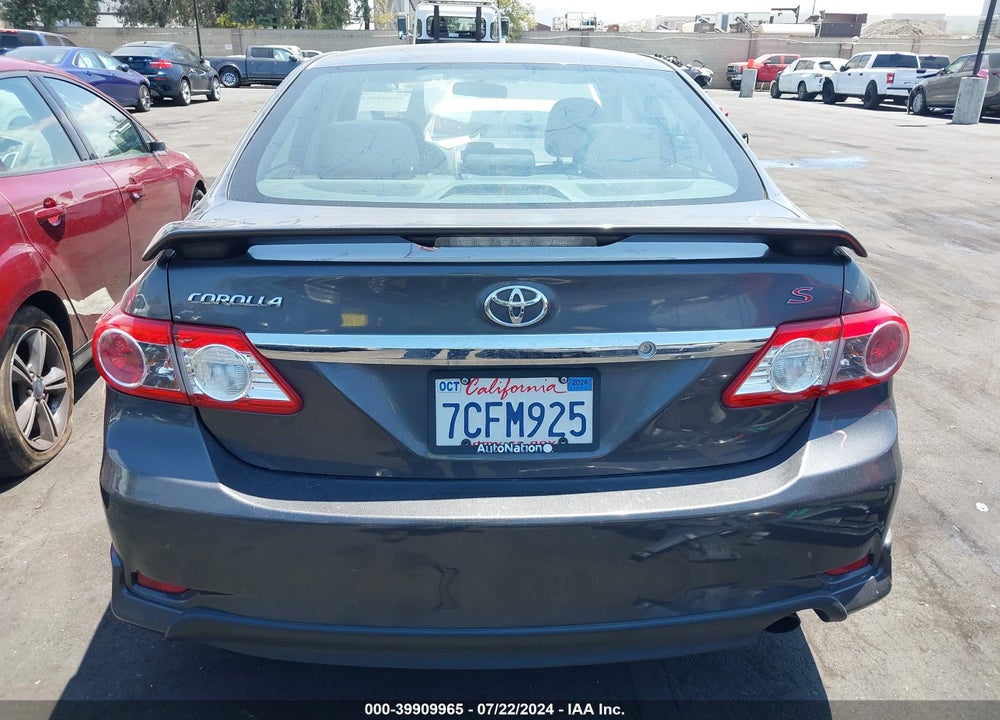 2013 TOYOTA COROLLA S VIN: 5YFBU4EE7DP220854