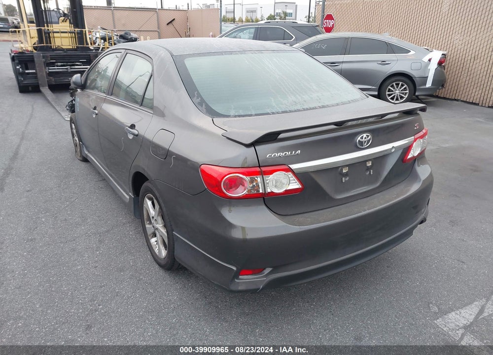 2013 TOYOTA COROLLA S VIN: 5YFBU4EE7DP220854