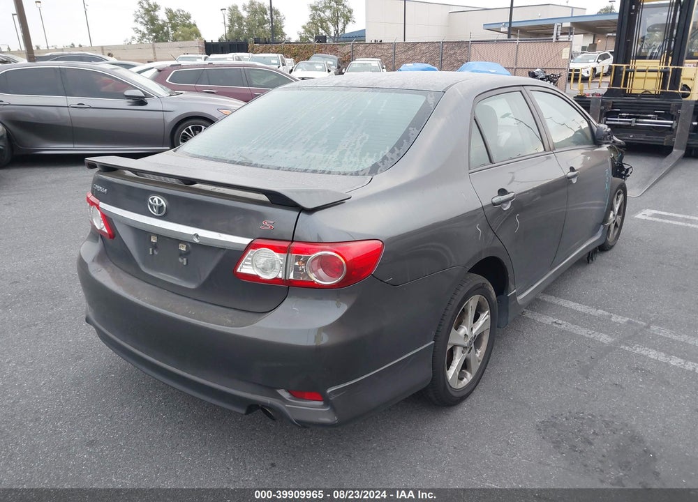 2013 TOYOTA COROLLA S VIN: 5YFBU4EE7DP220854