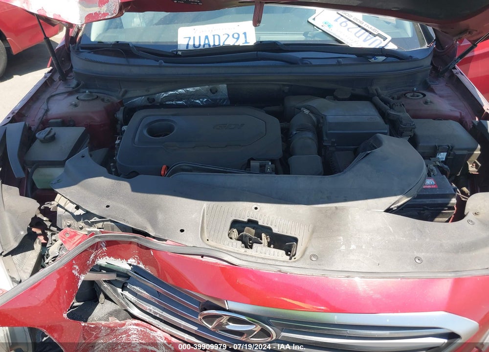 2015 HYUNDAI SONATA SE VIN: 5NPE24AF3FH000659