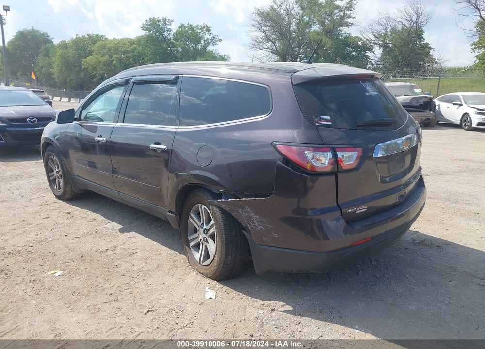 2015 CHEVROLET TRAVERSE 1LT VIN: 1GNKVGKD2FJ177887