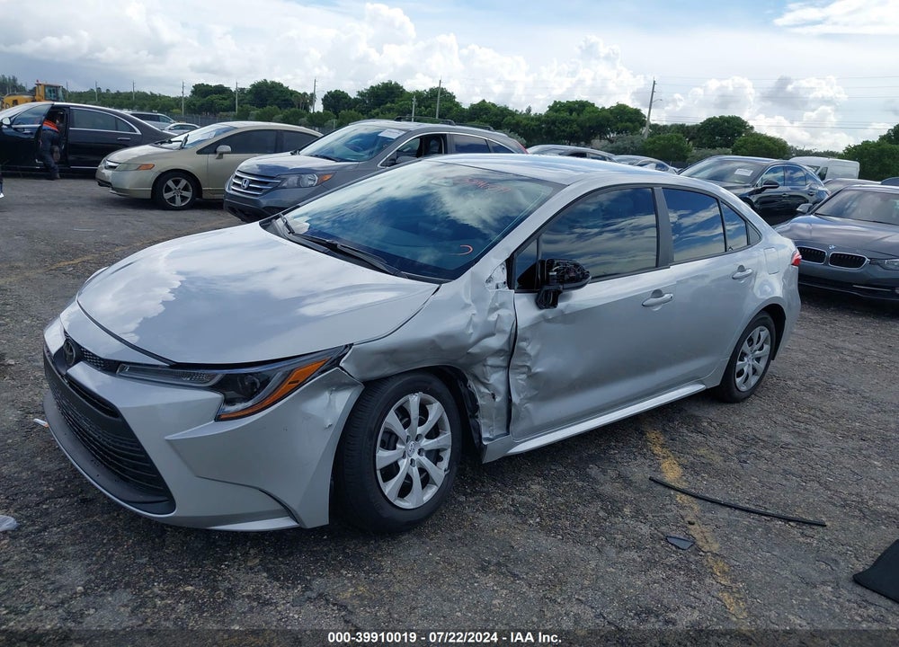 2024 TOYOTA COROLLA LE VIN: 5YFB4MDE2RP189019