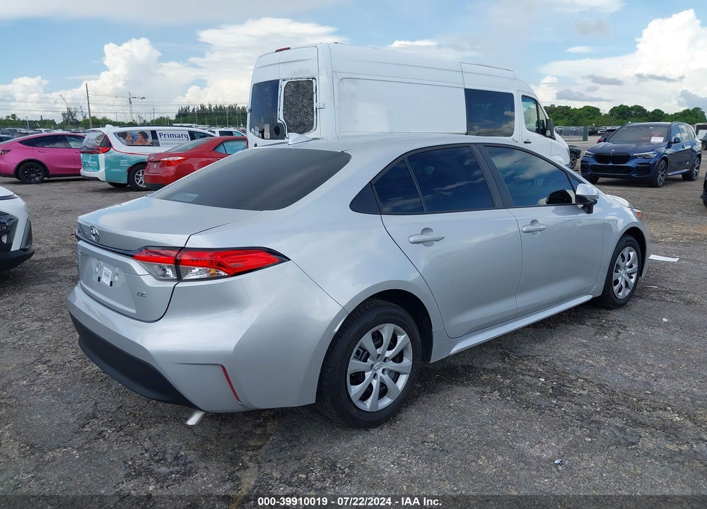 2024 TOYOTA COROLLA LE VIN: 5YFB4MDE2RP189019