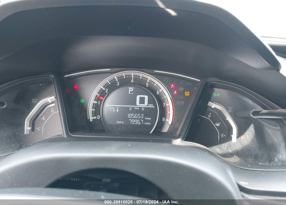 2017 HONDA CIVIC LX VIN: 19XFC2F51HE050313