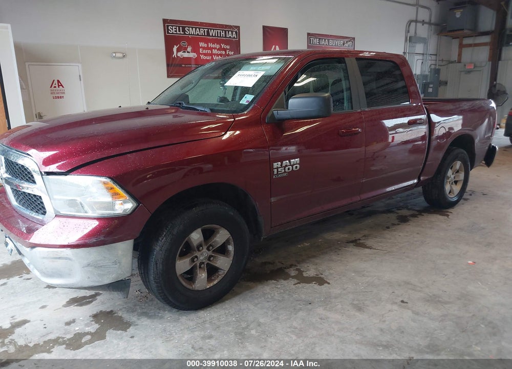 2021 RAM 1500 CLASSIC SLT 4X2 5'7 BOX VIN: 1C6RR6LG1MS530262