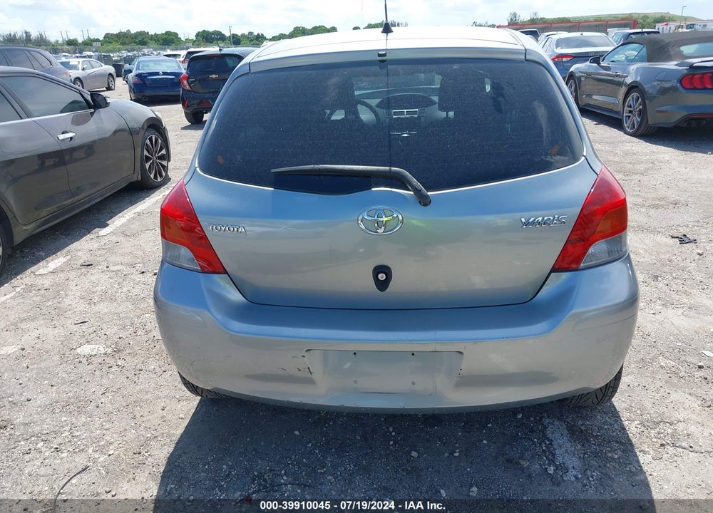 2010 TOYOTA YARIS VIN: JTDKT4K31A5318793