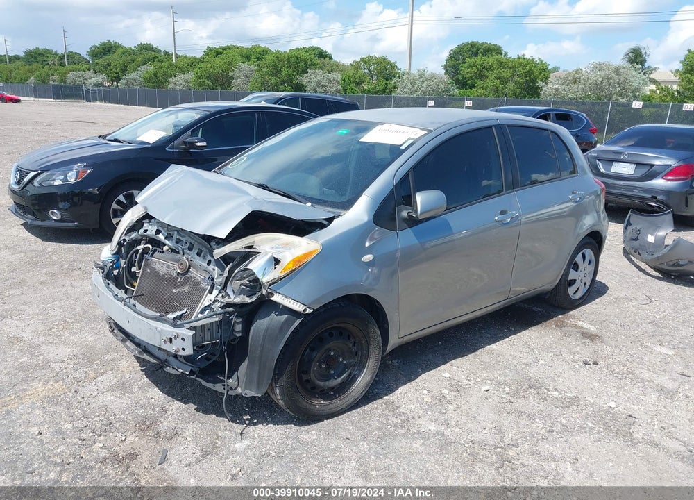 2010 TOYOTA YARIS VIN: JTDKT4K31A5318793