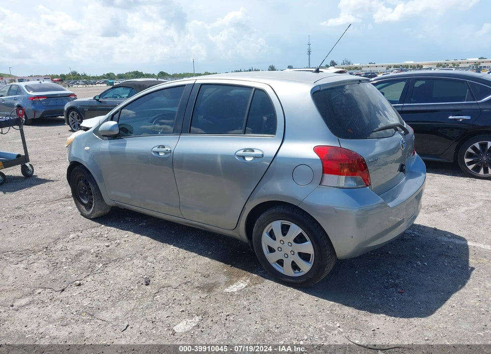 2010 TOYOTA YARIS VIN: JTDKT4K31A5318793