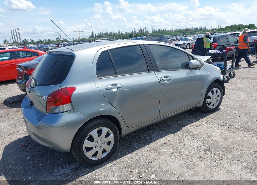 2010 TOYOTA YARIS VIN: JTDKT4K31A5318793