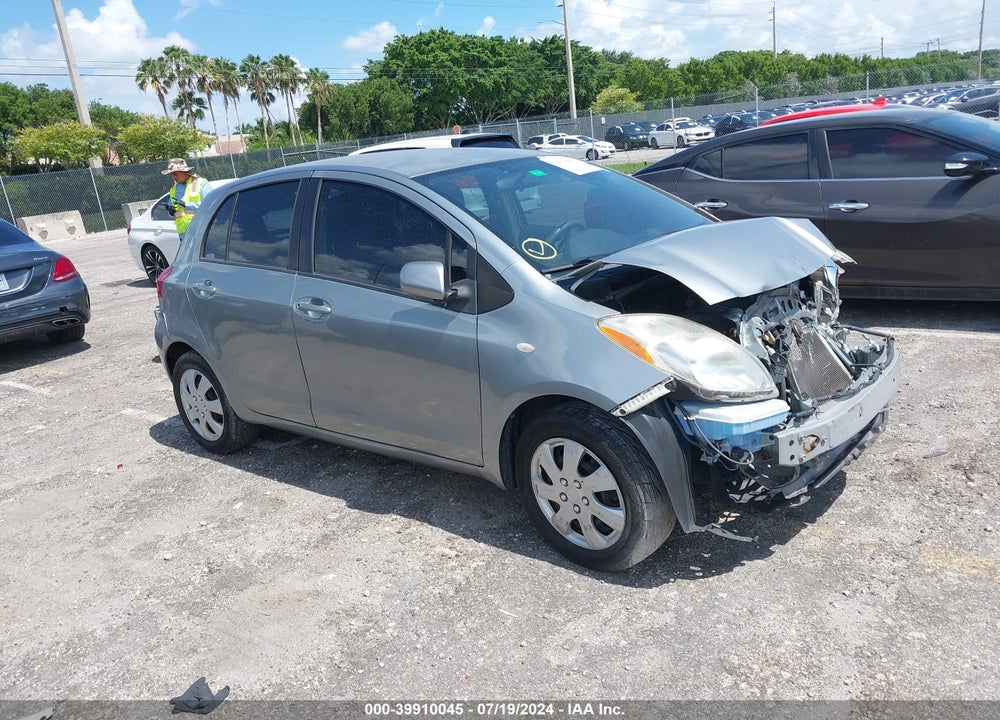 2010 TOYOTA YARIS VIN: JTDKT4K31A5318793