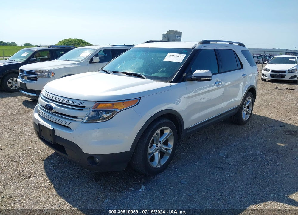 2013 FORD EXPLORER LIMITED VIN: 1FM5K8F81DGC72190
