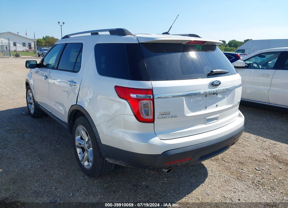 2013 FORD EXPLORER LIMITED VIN: 1FM5K8F81DGC72190