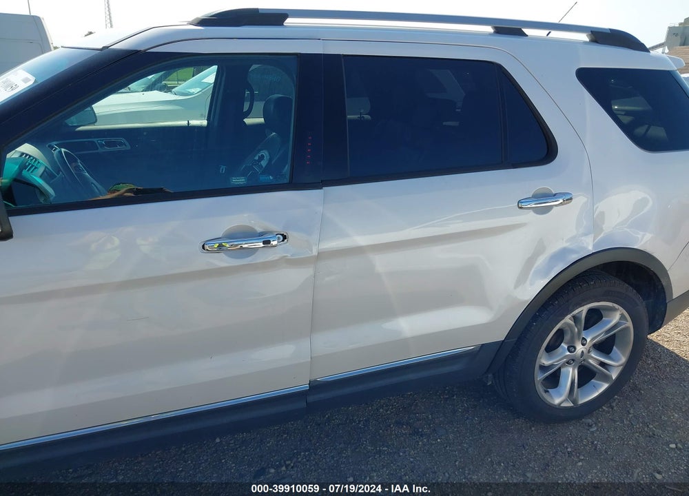 2013 FORD EXPLORER LIMITED VIN: 1FM5K8F81DGC72190