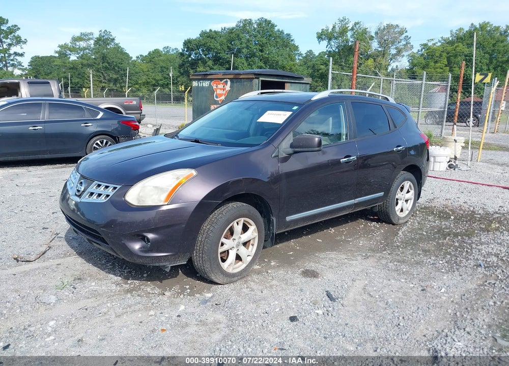 2011 NISSAN ROGUE SV VIN: JN8AS5MV7BW278321