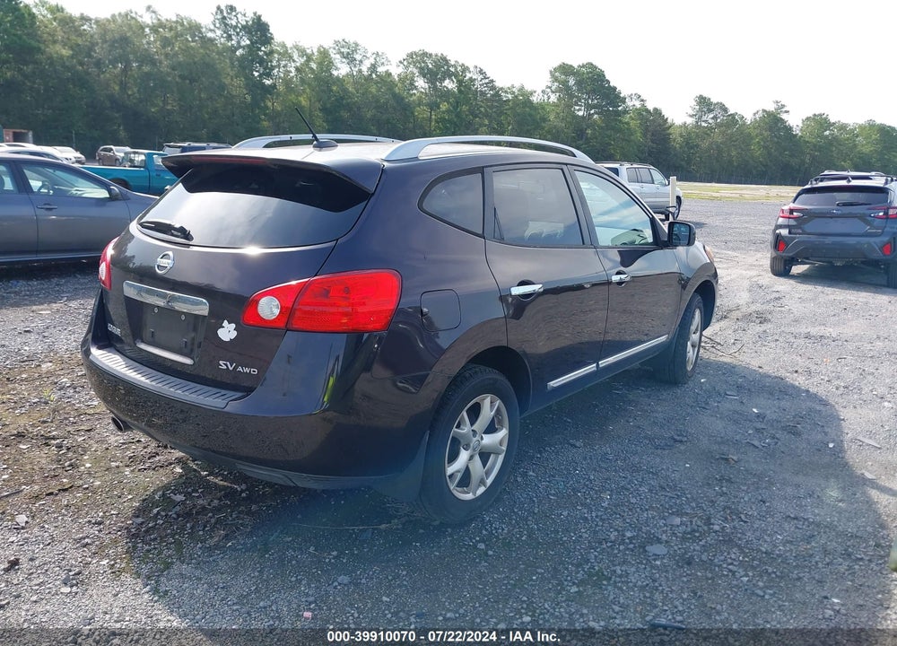 2011 NISSAN ROGUE SV VIN: JN8AS5MV7BW278321