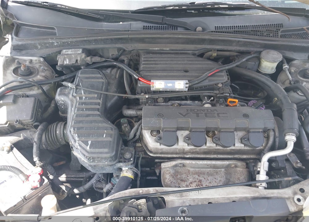 2002 HONDA CIVIC EX VIN: 1HGEM22912L074385