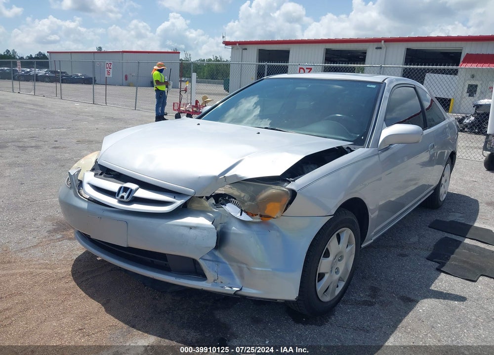 2002 HONDA CIVIC EX VIN: 1HGEM22912L074385