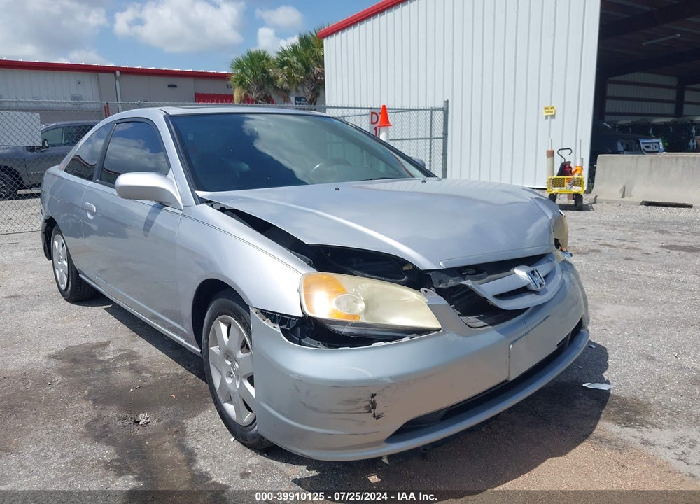2002 HONDA CIVIC EX VIN: 1HGEM22912L074385