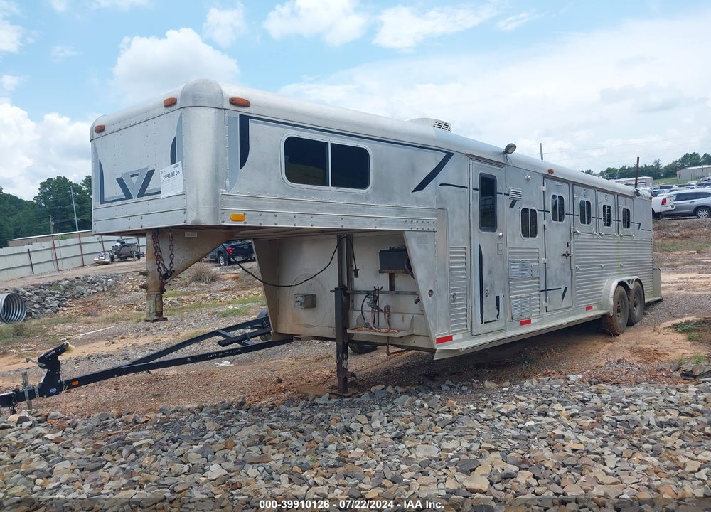 1993 GOOSENECK TRAILERS HORSE TRAILER VIN: 4FKWG2524P0005188