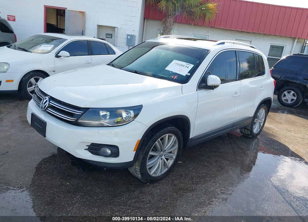 2015 VOLKSWAGEN TIGUAN SE VIN: WVGAV7AX9FW596379