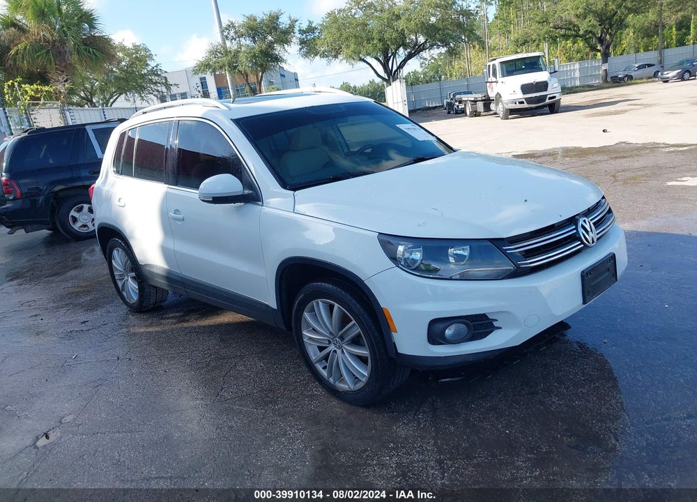 2015 VOLKSWAGEN TIGUAN SE VIN: WVGAV7AX9FW596379
