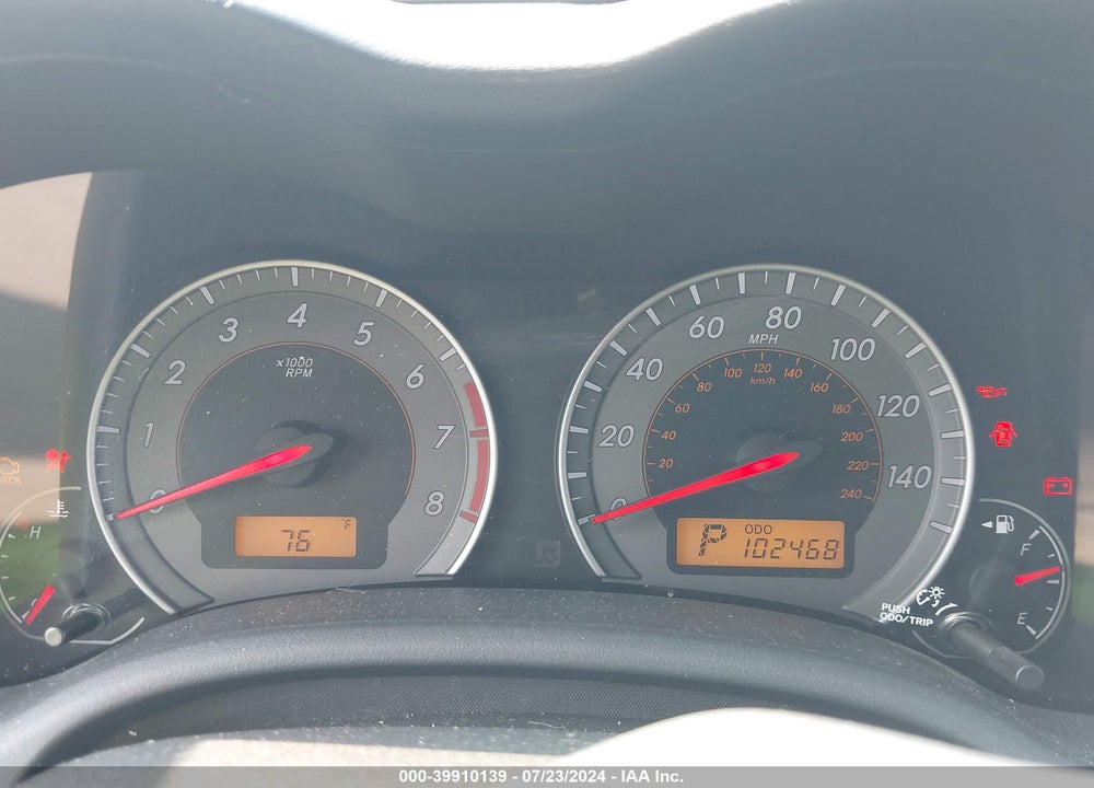 2010 TOYOTA COROLLA S VIN: 1NXBU4EE4AZ377431