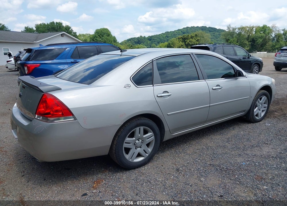 2007 CHEVROLET IMPALA LTZ VIN: 2G1WU58R979234113
