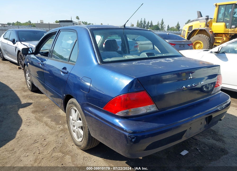 2002 MITSUBISHI LANCER LS VIN: JA3AJ36E42U015505