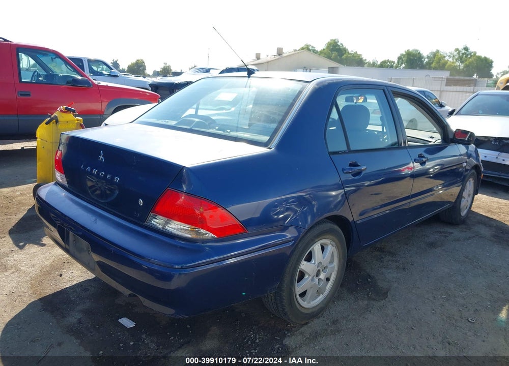 2002 MITSUBISHI LANCER LS VIN: JA3AJ36E42U015505