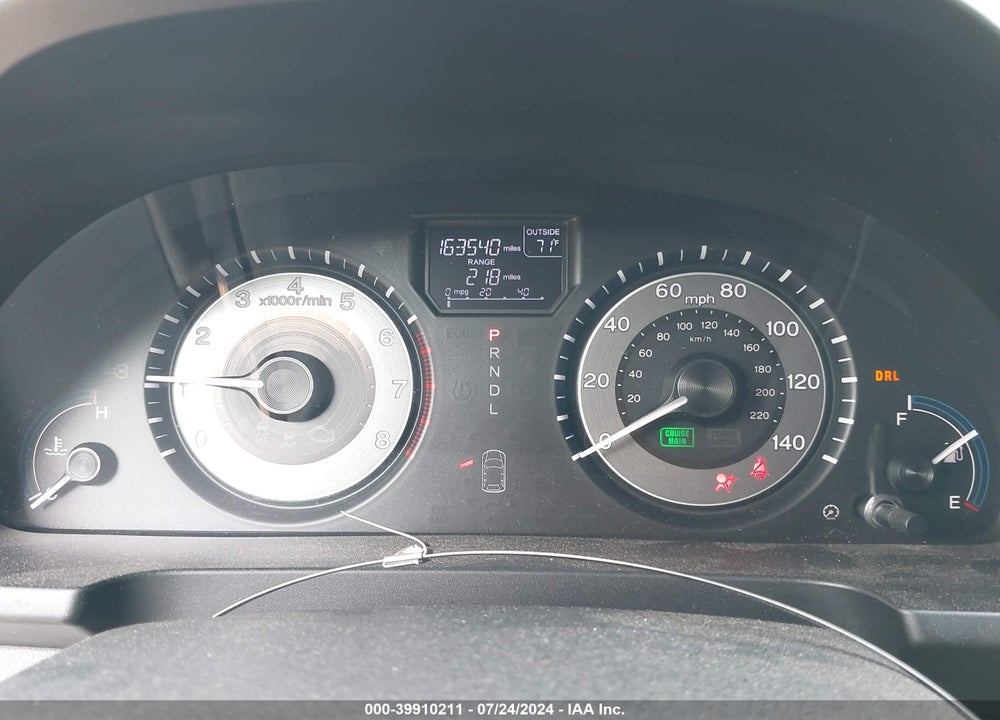 2012 HONDA ODYSSEY EX-L VIN: 5FNRL5H65CB145500