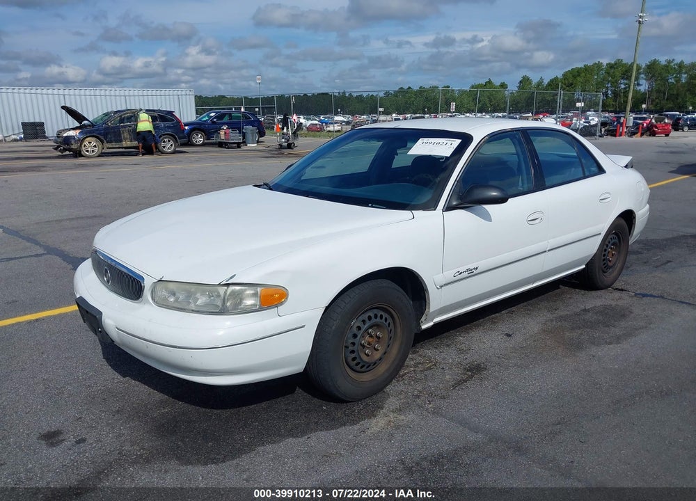 2000 BUICK CENTURY CUSTOM VIN: 2G4WS52J9Y1324860