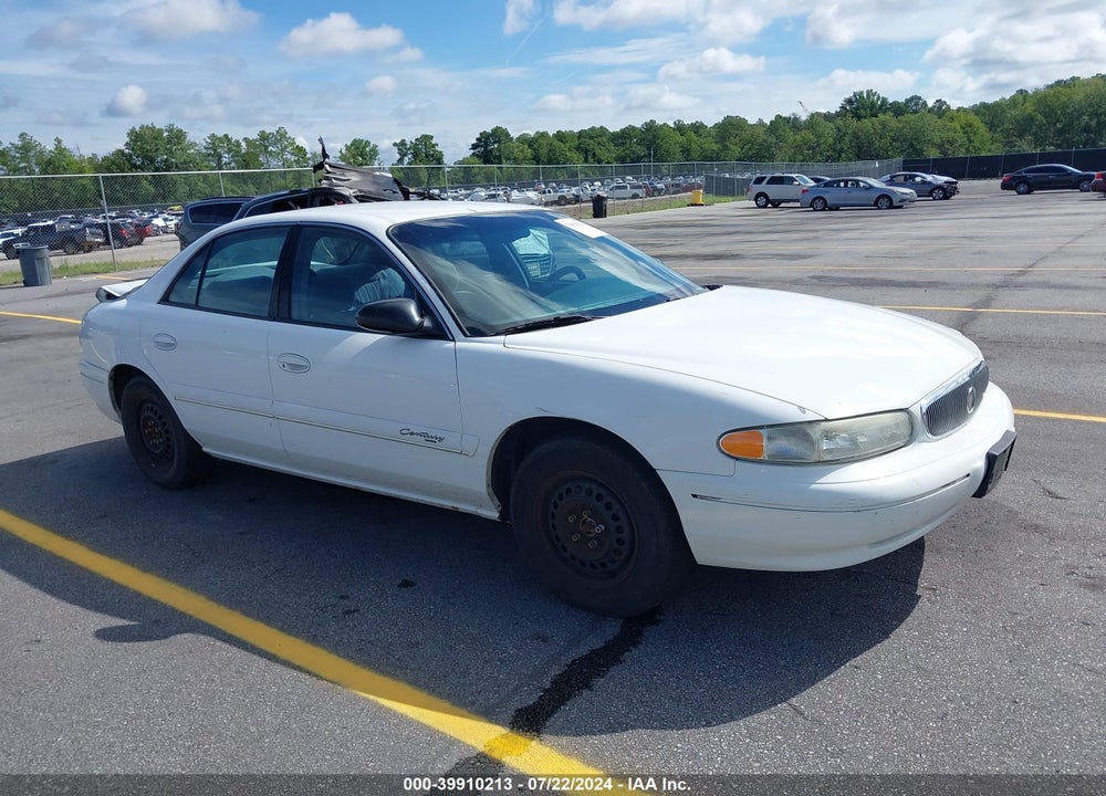 2000 BUICK CENTURY CUSTOM VIN: 2G4WS52J9Y1324860