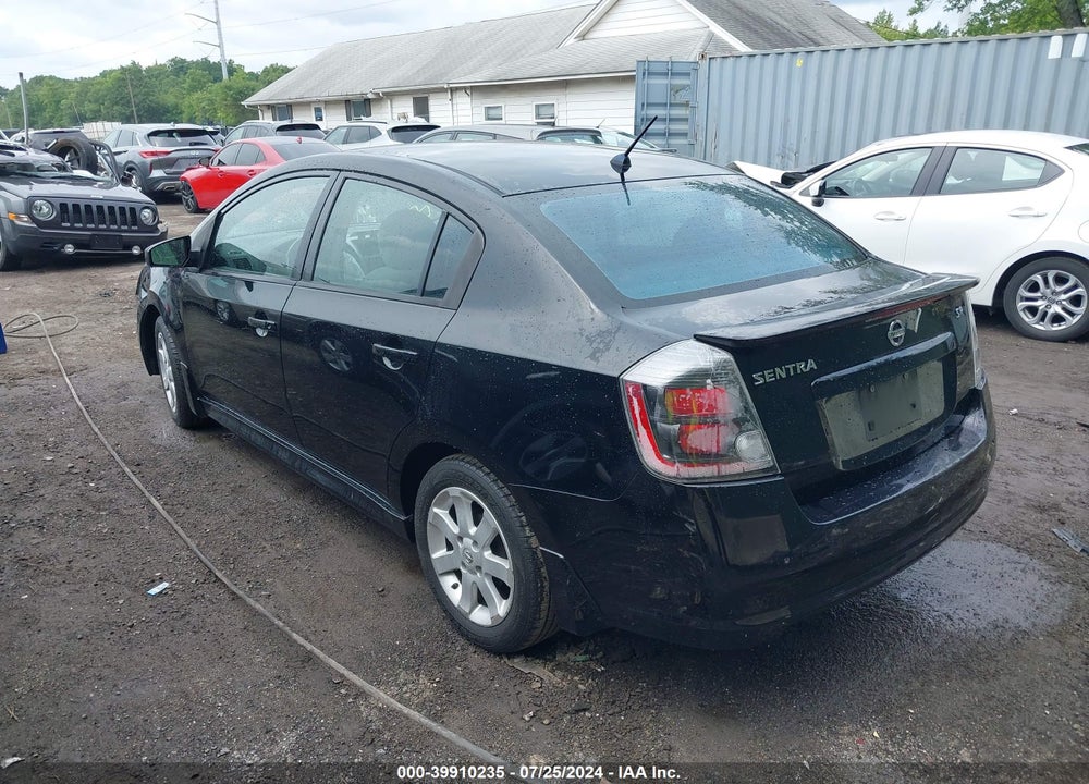 2011 NISSAN SENTRA 2.0SR VIN: 3N1AB6AP3BL609184