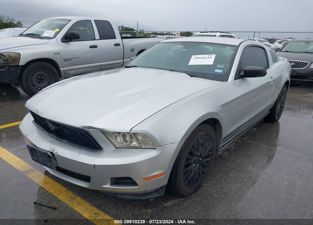 2012 FORD MUSTANG V6 PREMIUM VIN: 1ZVBP8AM1C5205710