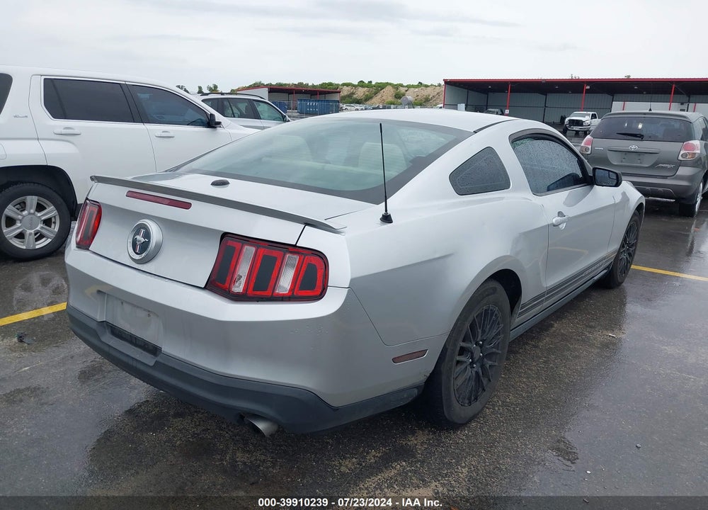 2012 FORD MUSTANG V6 PREMIUM VIN: 1ZVBP8AM1C5205710