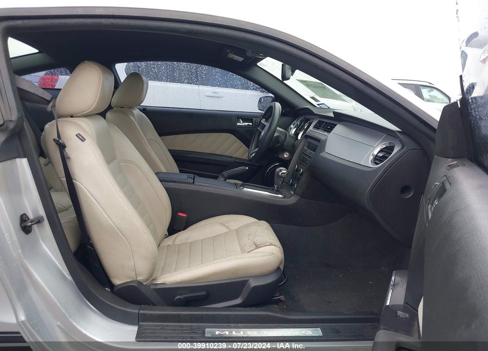 2012 FORD MUSTANG V6 PREMIUM VIN: 1ZVBP8AM1C5205710