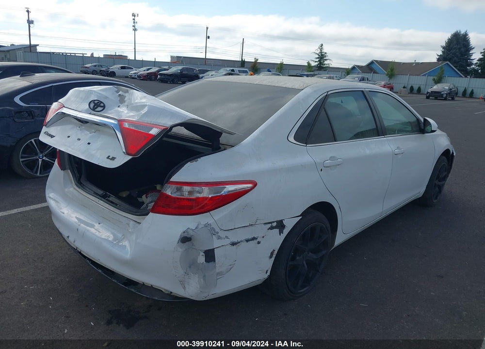 2016 TOYOTA CAMRY VIN: 4T4BF1FK4GR549386