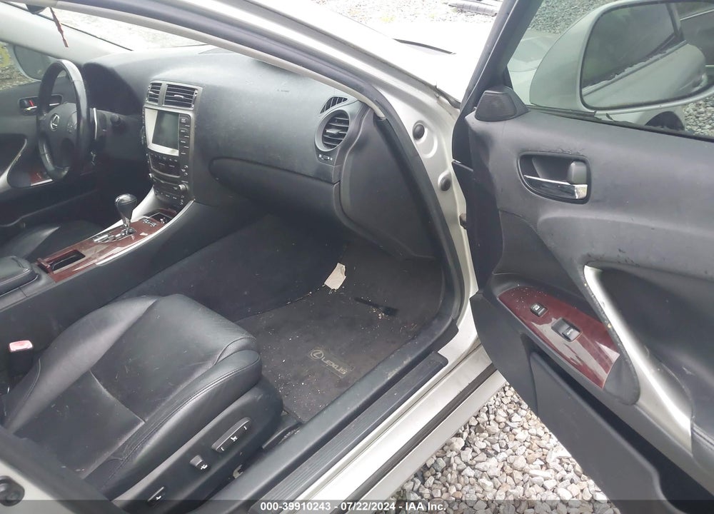 2007 LEXUS IS 250 VIN: JTHBK262972032255