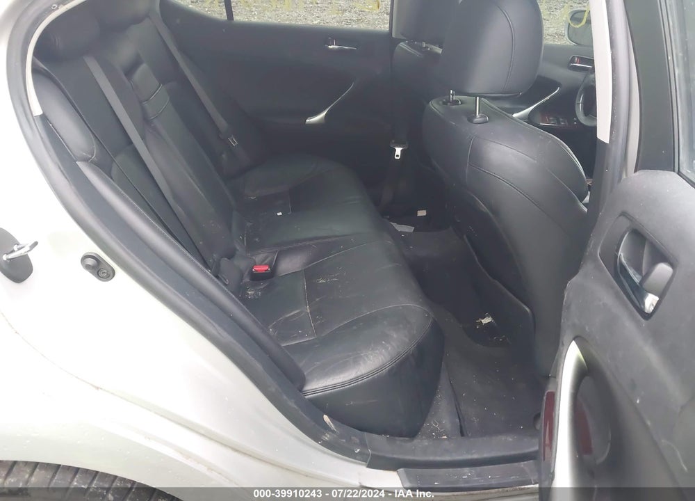 2007 LEXUS IS 250 VIN: JTHBK262972032255