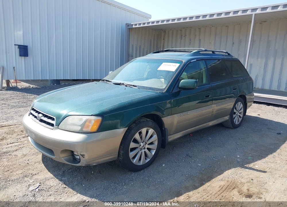 2000 SUBARU OUTBACK LIMITED VIN: 4S3BH6862Y7616878
