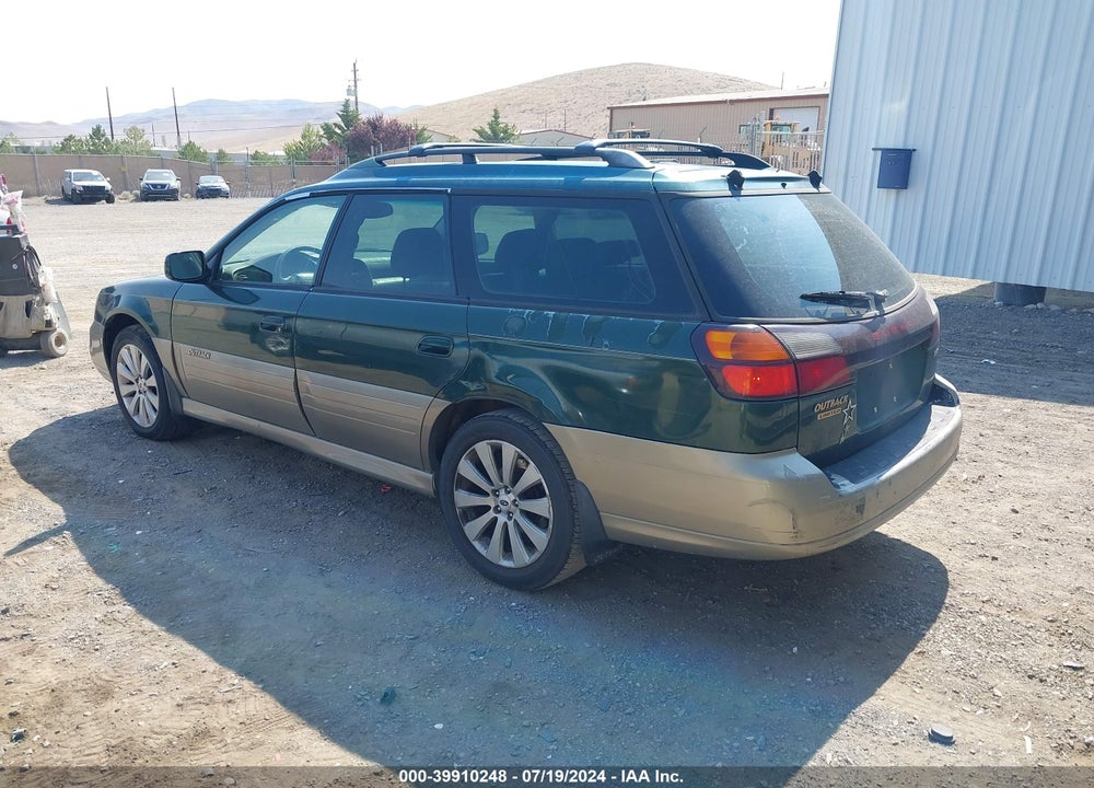 2000 SUBARU OUTBACK LIMITED VIN: 4S3BH6862Y7616878