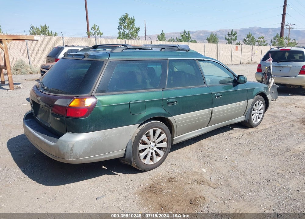 2000 SUBARU OUTBACK LIMITED VIN: 4S3BH6862Y7616878