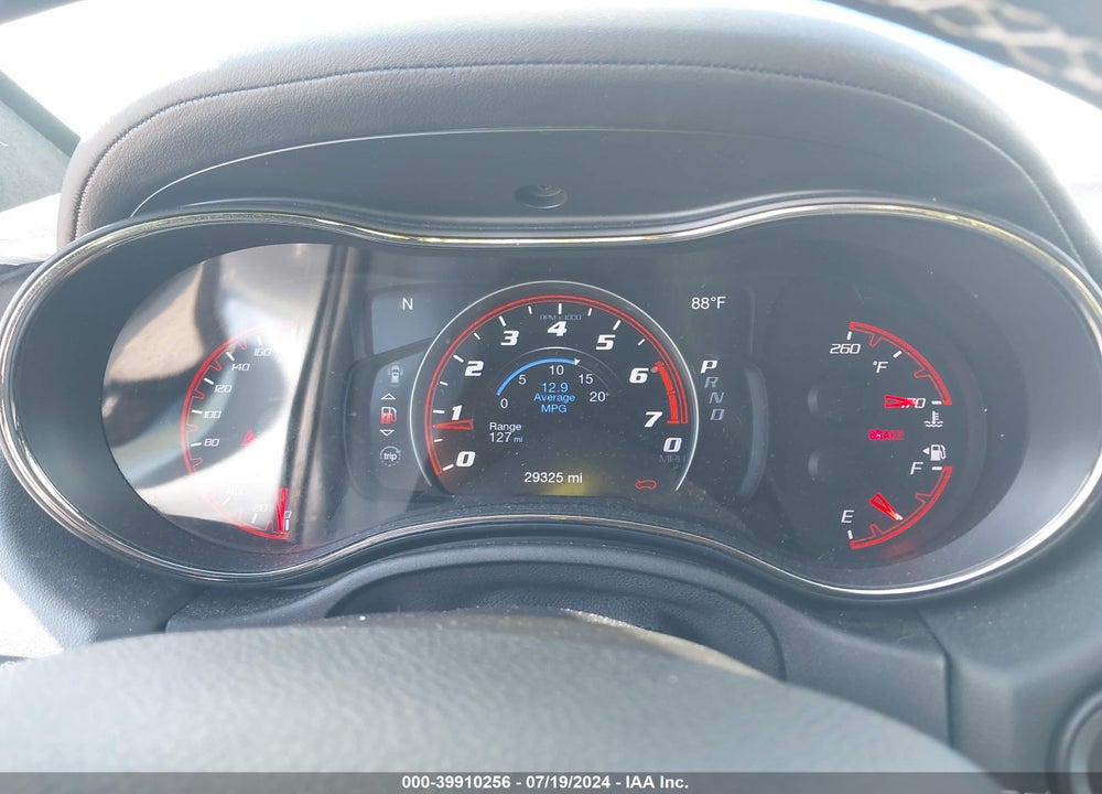 2019 DODGE DURANGO SRT AWD VIN: 1C4SDJGJ5KC550555