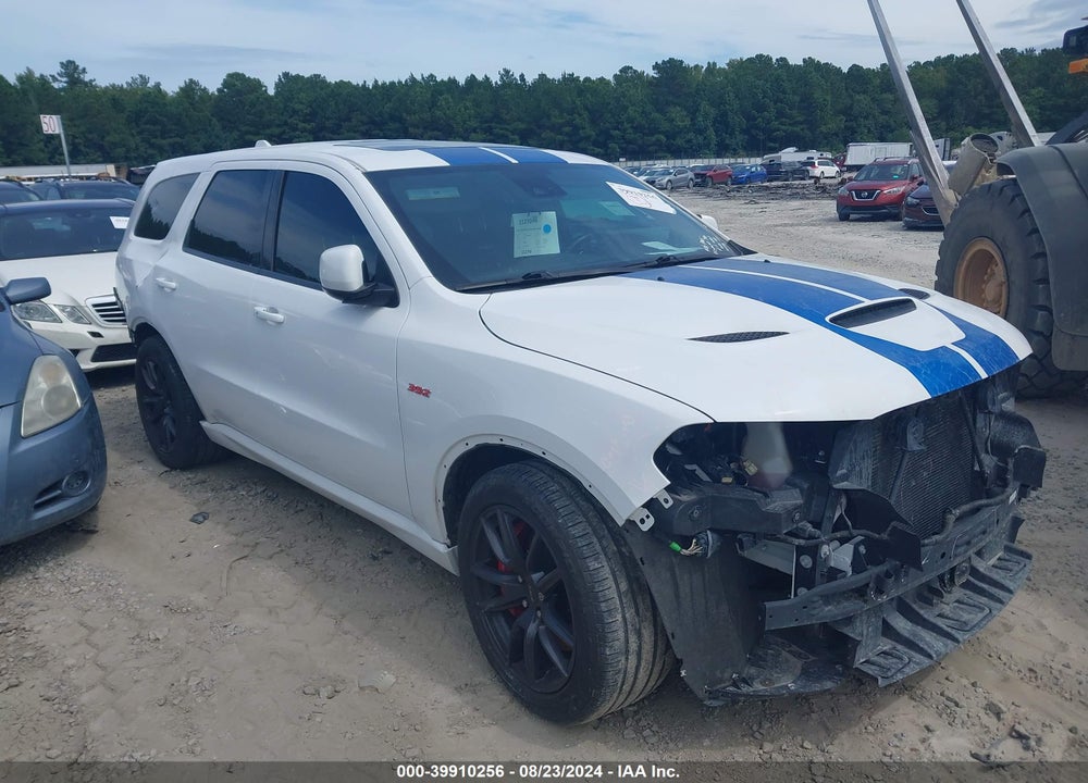 2019 DODGE DURANGO SRT AWD VIN: 1C4SDJGJ5KC550555