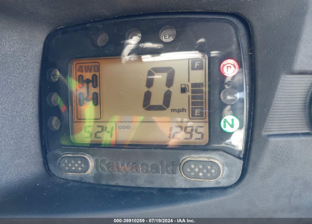 2019 KAWASAKI KRF800 G VIN: JKBRFCG19KB507546