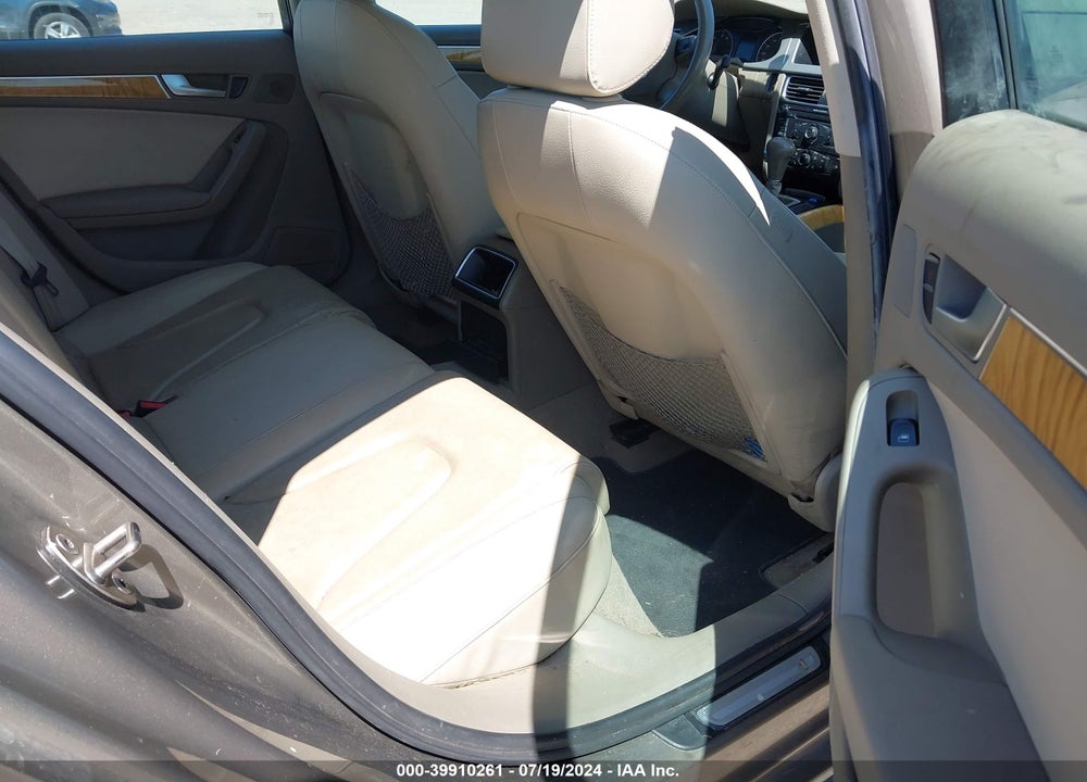 2009 AUDI A4 2.0T PREMIUM VIN: WAULF78K59A123016