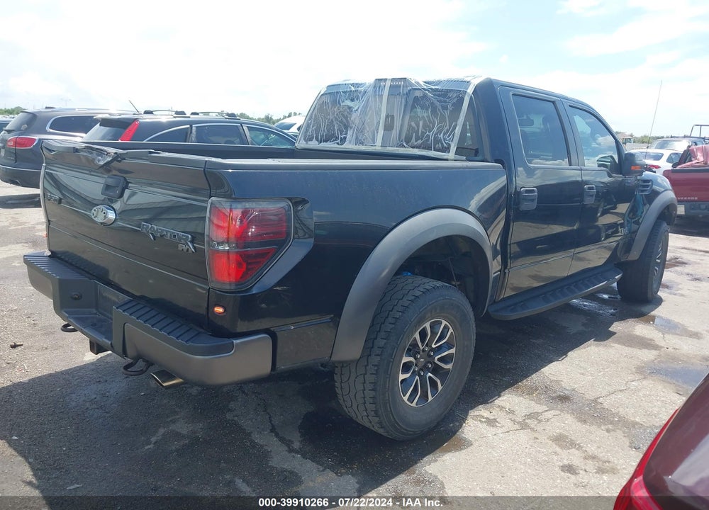 2012 FORD F-150 SVT RAPTOR VIN: 1FTFW1R62CFC55627